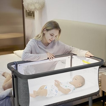 AMKE 3-in-1 Baby Bassinet for Every Parent's Needs