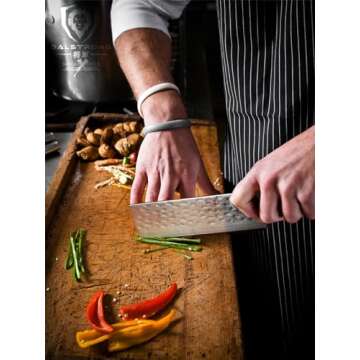 Dalstrong Nakiri Vegetable Knife - Elite Japanese Design