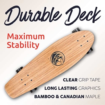 Top Quality Versatile Bamboo Longboard for All Ages