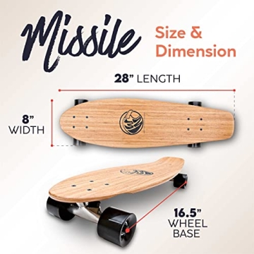 Top Quality Versatile Bamboo Longboard for All Ages