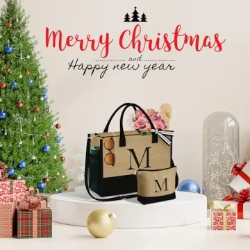 Stylish Jute Tote Bag Gift for Women - YOOLIFE