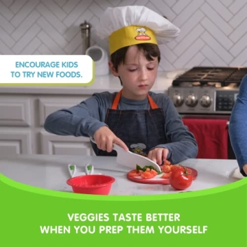 Curious Chef 3-Piece Vegetable Prep Kit for Kids
