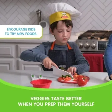 Curious Chef 3-Piece Vegetable Prep Kit for Kids
