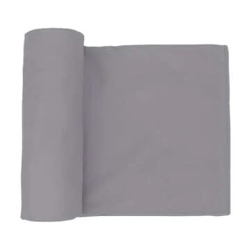 Eunzel 2 Pack Hot Yoga Towel Non Slip Yoga Mat Towel Non-Slip Sweat Absorbent Microfiber Towel for Hot Yoga, Pilates and Workout 72" x 26.5",Dark Grey