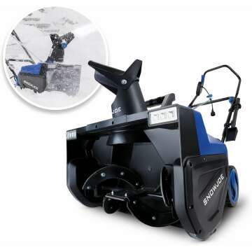 Snow Joe SJ627E Electric Snow Blower with LED Lights