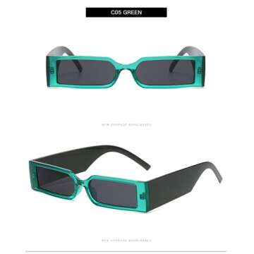 YAMEIZE 6 Pack Neon Color Heart Sunglasses - Festival Party Love Glasses for Women Men Fancy Colorfu...