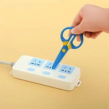 Amassan Kids Safety Scissors for Safe and Fun Cutting