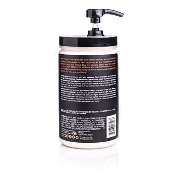 tgin Honey Miracle Hair Mask - Jumbo, 32 fl oz - Deep Conditioner for Natural, Dry, Damaged, Colored Treated Hair - Type 3c and 4c Hair