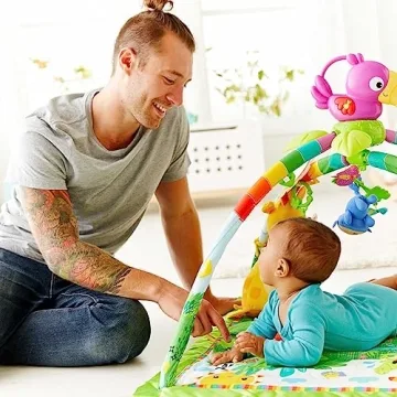 Fisher-Price Deluxe Baby Playmat 10+ Activities for Newborns