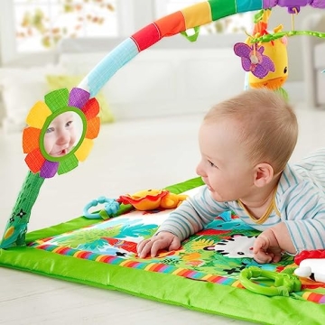 Fisher-Price Deluxe Baby Playmat 10+ Activities for Newborns