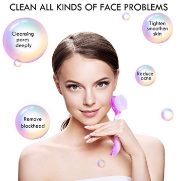 Facial Cleansing Brush Set - Gentle & Effective Skincare
