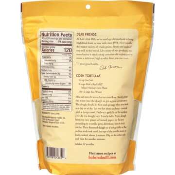 Bob's Red Mill Golden Masa Harina for Tortillas and More