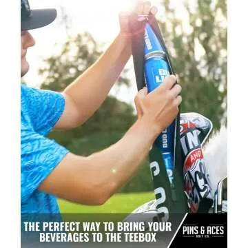 7-Can Insulated Cooler Sleeve for Golf Bags