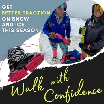 Ski Boot Traction Cleats for Comfortable Walking