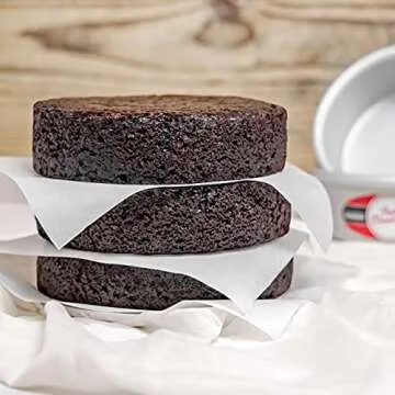 Fat Daddio's Round Cake Pan - Baker's Essential 6 x 4 Inch
