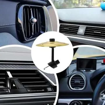 Ainovi Car Cymbal Air Vent - Portable Mini Crash Cymbal