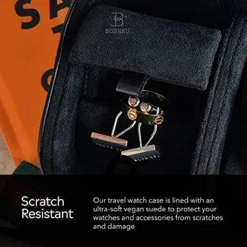 Stylish Leather Watch Roll Travel Case for Any Occasion