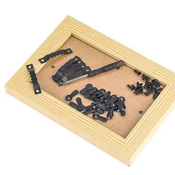 Powlankou 200 Picture Hangers Kit for Easy Framing
