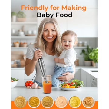 KOIOS 5-in-1 Immersion Blender for Perfect Kitchen Prep