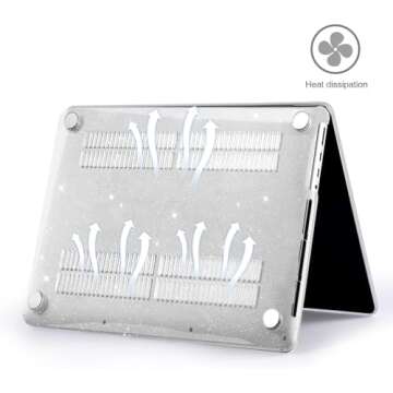 EooCoo Case Compatible with MacBook Pro 14 inch 2025 2024-2021 M4 M3 M2 M1 Pro Max Chip, Hard Shell ...