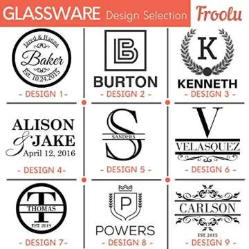 Personalized Beer Glass Set of 4 - Custom Engraved Drinking Pint Glasses - Great Gifts for Men, Women, Family - For Valentine's, Anniversary, Housewarming, Christmas