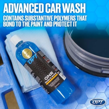 Optimum No Rinse Wash and Shine Version 6 - ONR Rinseless Car Wash Soap for Auto Detailing, Use On P...