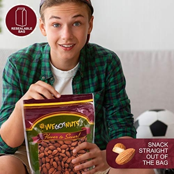 We Got Nuts Jumbo California Almonds 64oz Nutritious Treat