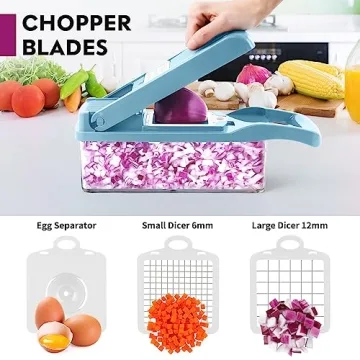 MAIPOR Vegetable Chopper Pro 13-in-1 with 8 Blades
