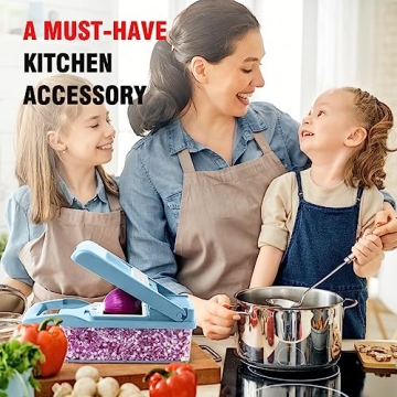 MAIPOR Vegetable Chopper Pro 13-in-1 with 8 Blades