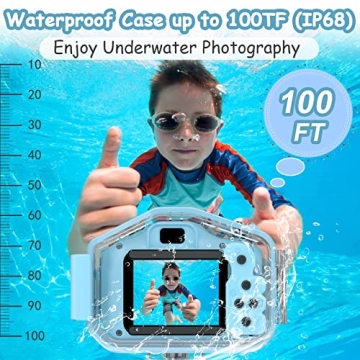 Agoigo Kids Waterproof Camera for Age 3-12 - HD Outdoor Fun