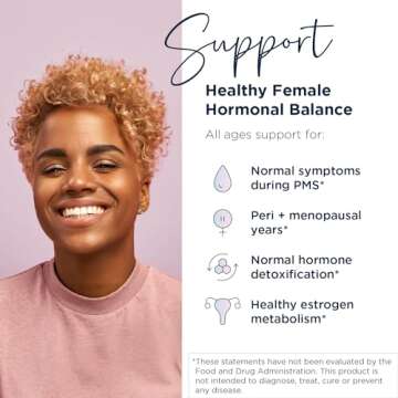 Designs for Health FemGuard + Hormone Balance for Women - DIM, Black Cohosh, Calcium D-Glucarate, EG...