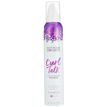Not Your Mother's Curl Talk Mousse for Soft Bouncy Curls