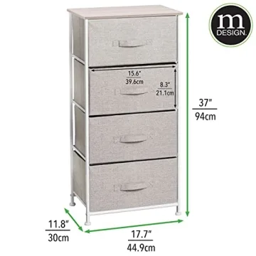 Stylish Tall Dresser Storage Tower for Small Spaces