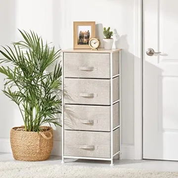 Stylish Tall Dresser Storage Tower for Small Spaces