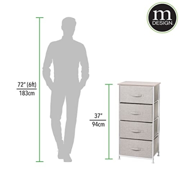 Stylish Tall Dresser Storage Tower for Small Spaces