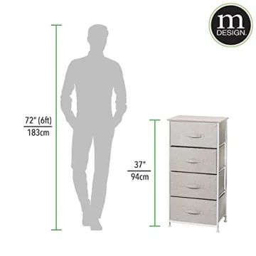 Stylish Tall Dresser Storage Tower for Small Spaces