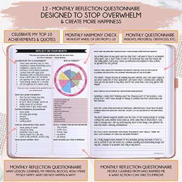 Law of Attraction Planner 2024-2025 - Academic Planner 2024-2025 | Weekly and Monthly Planner | Increase Productivity & Happiness | Daily Manifestation Journal | Goal Planner, Gratitude Journal & Planner Stickers | Dated from July 2024 - July 2025