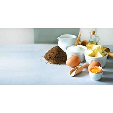 Vanilla Bean Powder - 0.5 oz - Premium 100% Pure Ground Tahitian Vanilla Bean Powder - For Cooking, Baking, Coffee, Smoothies & Desserts - No Fillers or Additives, Raw & Unsweetened - Native Vanilla