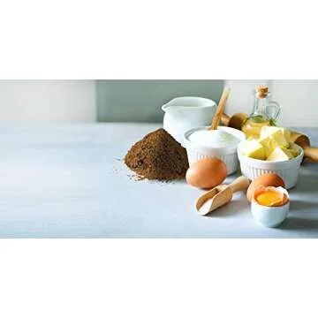 Vanilla Bean Powder - 0.5 oz - Premium 100% Pure Ground Tahitian Vanilla Bean Powder - For Cooking, Baking, Coffee, Smoothies & Desserts - No Fillers or Additives, Raw & Unsweetened - Native Vanilla