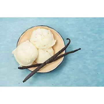 Vanilla Bean Powder - 0.5 oz - Premium 100% Pure Ground Tahitian Vanilla Bean Powder - For Cooking, Baking, Coffee, Smoothies & Desserts - No Fillers or Additives, Raw & Unsweetened - Native Vanilla