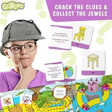 GOTROVO Treasure Hunt Game for Family Fun Ages 4-8
