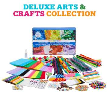 Kid Made Modern Deluxe Arts & Crafts Supply Collection - 1500+ Pieces