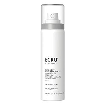 ECRU NEW YORK Sunlight Finishing Spray 2oz, Maximum Hold Hair Spray, Humidity Resistant, Anti-Frizz ...