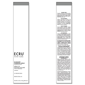 ECRU NEW YORK Sunlight Finishing Spray for All Hair Types