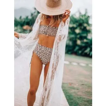 Elegant Lace Robe for Romantic Occasions and Boudoir