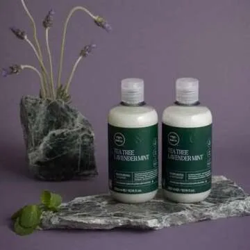 Tea Tree Lavender Mint Moisturizing Shampoo, Hydrates + Soothes, For Coarse + Dry Hair, 10.14 fl. oz.