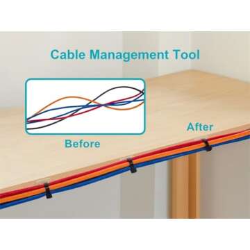 Monoprice Cable tie mounts 25x25(mm), 100pcs/Pack - white
