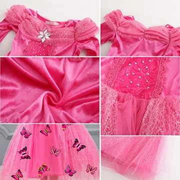 iTVTi Girls Princess Dress for Ages 2-3 - Perfect Party Costume