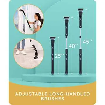 Effortless Cleaning with JULY HOME Electric Spin Scrubber