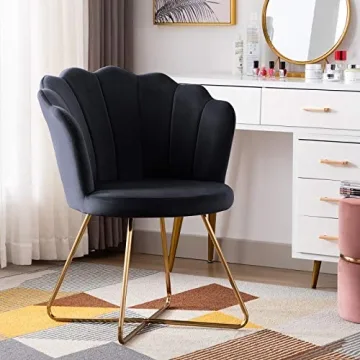 Stylish DUHOME Velvet Accent Chair for Living Room
